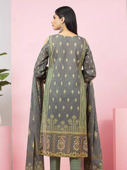 edenrobe Allure Viscose Unstitched Printed 3Pc Suit EWU22A4-24009