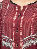 edenrobe Allure Viscose Unstitched Printed 3Pc Suit EWU22A4-24013
