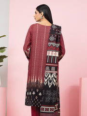 edenrobe Allure Viscose Unstitched Printed 3Pc Suit EWU22A4-24013