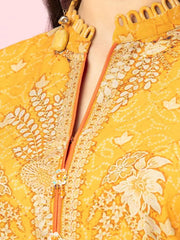 edenrobe Allure Viscose Unstitched Printed 3Pc Suit EWU22A4-24018