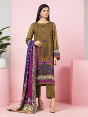 edenrobe Allure Viscose Unstitched Printed 3Pc Suit EWU22A4-24023