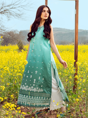 edenrobe Khayal Lawn EWU22V1-23640 - Sea Green - 1 Piece