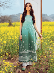 edenrobe Khayal Lawn EWU22V1-23640 - Sea Green - 1 Piece