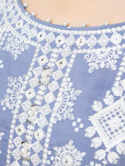edenrobe Premium Embroidered Lawn Unstitched 3Pc EWU22V1-23682