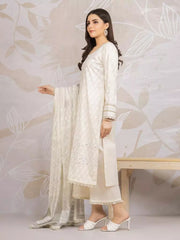 edenrobe Premium Embroidered Lawn Unstitched 3Pc EWU22V1-23687