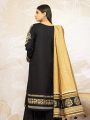 edenrobe Nayab Embroidered Lawn 3Pc Suit EWU22V1-23688