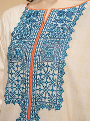 edenrobe Premium Embroidered Lawn Unstitched 3Pc EWU22V1-23711