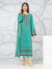 edenrobe Premium Embroidered Lawn Unstitched 3Pc EWU22V1-23756