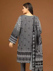 edenrobe Allure Embroidered Khaddar Unstitched 3Pc Suit EWU22V11-25021