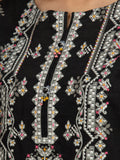 edenrobe Premium Embroidered Unstitched Khaddar 3Pc EWU22V11-25022