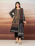 edenrobe Allure Embroidered Khaddar Unstitched 3Pc Suit EWU22V11-25025