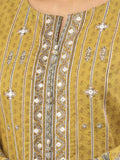 edenrobe Premium Embroidered Unstitched Khaddar 3Pc EWU22V11-25028