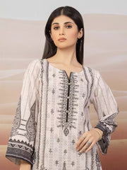 edenrobe Premium Embroidered Unstitched Khaddar 2Pc EWU22V11-25034