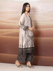 edenrobe Premium Embroidered Unstitched Khaddar 2Pc EWU22V11-25034