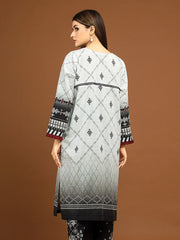 edenrobe Premium Embroidered Unstitched Khaddar 2Pc EWU22V11-25035