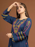 edenrobe Premium Embroidered Unstitched Khaddar 2Pc EWU22V11-25037