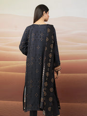 edenrobe Premium Embroidered Unstitched Khaddar 3Pc EWU22V11-25110