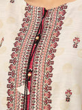 edenrobe Premium Embroidered Unstitched Khaddar 3Pc EWU22V12-25013