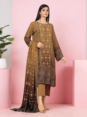 edenrobe Allure Printed Viscose Unstitched 3Pc Suit EWU22V13-24006