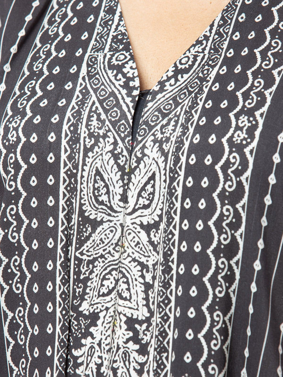 edenrobe Allure Viscose Unstitched Printed 3Pc Suit EWU22V13-24017