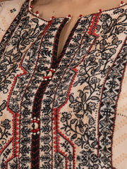 edenrobe Premium Embroidered Unstitched Viscose 3Pc EWU22V13-24045
