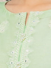 edenrobe Premium Festive Unstitched Chanderi 3Piece Suit EWU22V6-25103
