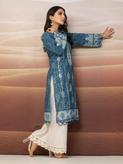 edenrobe Premium Embroidered Unstitched Cotton Satin 1Pc EWU22V9-25040