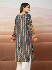 edenrobe Premium Embroidered Unstitched Cotton Satin 1Pc EWU22V9-25043