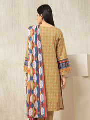 edenrobe Allure Lawn Unstitched Printed 3Pc Suit EWU23A1-26012