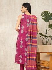 edenrobe Allure Lawn Unstitched Printed 3Pc Suit EWU23A1-26019