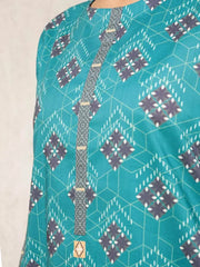 edenrobe Allure Lawn Unstitched Printed 3Pc Suit EWU23A1-26020