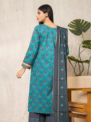 edenrobe Allure Lawn Unstitched Printed 3Pc Suit EWU23A1-26020