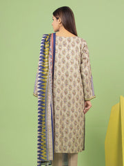 edenrobe Allure Lawn Unstitched Printed 3Pc Suit EWU23A1-26031