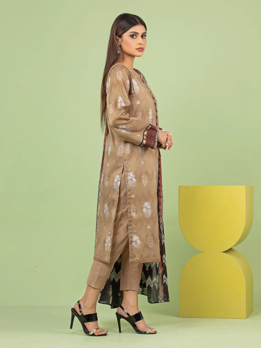 edenrobe Allure Lawn Unstitched Printed 3Pc Suit EWU23A1-26044