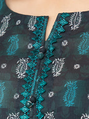 edenrobe Allure Lawn Unstitched Printed 3Pc Suit EWU23A1-26049