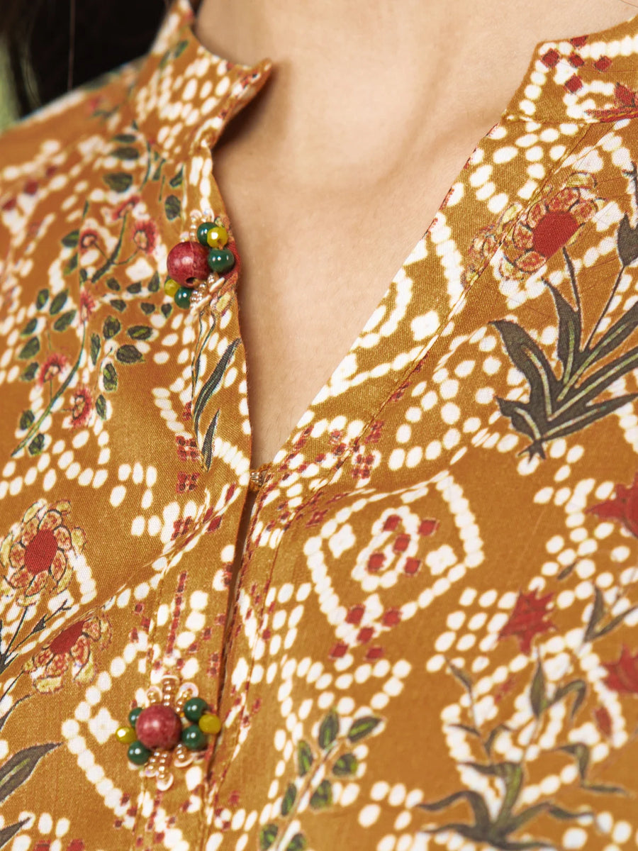 edenrobe Allure Lawn Unstitched Printed 3Pc Suit EWU23A1-26050