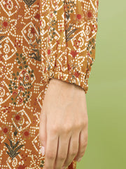 edenrobe Allure Lawn Unstitched Printed 3Pc Suit EWU23A1-26050