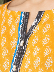 edenrobe Allure Lawn Unstitched Printed 3Pc Suit EWU23A1-26054
