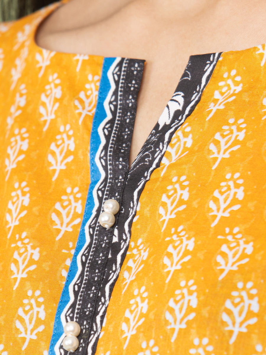 edenrobe Allure Lawn Unstitched Printed 3Pc Suit EWU23A1-26054