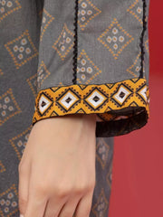 edenrobe Allure Lawn Unstitched Printed 3Pc Suit EWU23A1-26068
