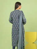edenrobe Allure Lawn Unstitched Printed 3Pc Suit EWU23A1-26177