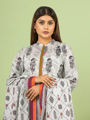 edenrobe Allure Lawn Unstitched Printed 3Pc Suit EWU23A1-26182
