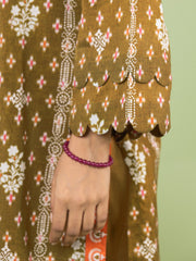 edenrobe Allure Lawn Unstitched Printed 3Pc Suit EWU23A1-26188