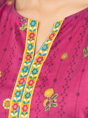 edenrobe Allure Lawn Unstitched Printed 3Pc Suit EWU23A1-26189
