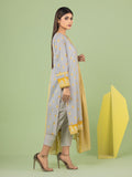 edenrobe Allure Lawn Unstitched Printed 3Pc Suit EWU23A1-26194