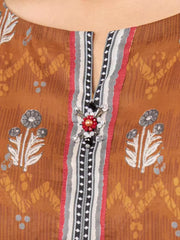 edenrobe Allure Lawn Unstitched Printed 3Pc Suit EWU23A1-26205