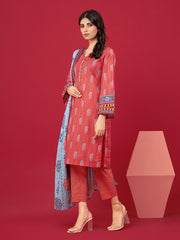 edenrobe Allure Lawn Unstitched Printed 3Pc Suit EWU23A1-26214
