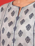 edenrobe Allure Lawn Unstitched Printed 3Pc Suit EWU23A1-26339