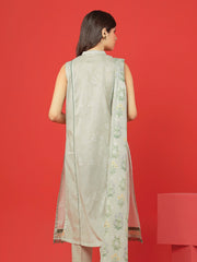 edenrobe Allure Lawn Unstitched Printed 3Pc Suit EWU23A1-26383