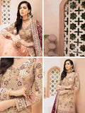 EMAAN ADEEL Elegant Bridal Collection Vol-3 Embroidered 3PC Suit EA-301 - FaisalFabrics.pk